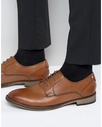 Chaussures richelieu en cuir marron Frank Wright