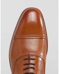 Chaussures richelieu en cuir marron Steve Madden