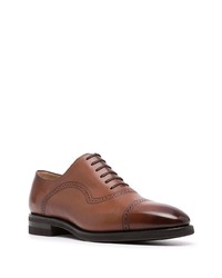 Chaussures richelieu en cuir marron Bally