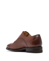 Chaussures richelieu en cuir marron Bally