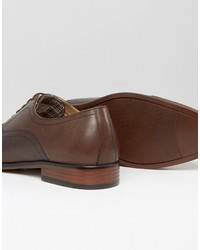 Chaussures richelieu en cuir marron Red Tape