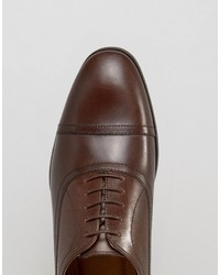 Chaussures richelieu en cuir marron Red Tape