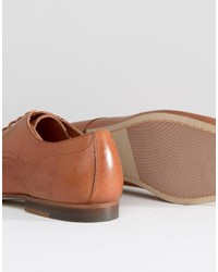 Chaussures richelieu en cuir marron Zign Shoes