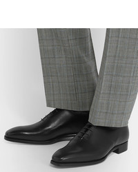 Chaussures richelieu en cuir noires George Cleverley
