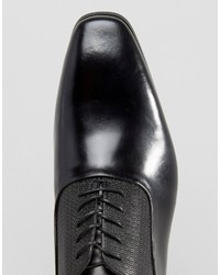 Chaussures richelieu en cuir noires Aldo