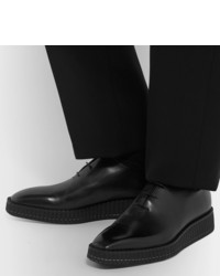 Chaussures richelieu en cuir noires Berluti