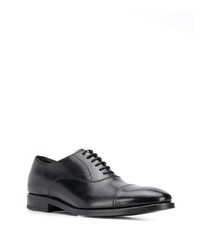 Chaussures richelieu en cuir noires Henderson Baracco