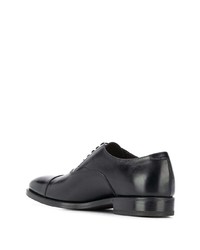 Chaussures richelieu en cuir noires Henderson Baracco