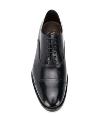 Chaussures richelieu en cuir noires Henderson Baracco