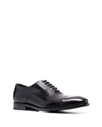 Chaussures richelieu en cuir noires Henderson Baracco