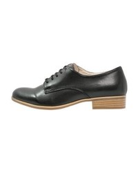 Chaussures richelieu en cuir noires Anna Field
