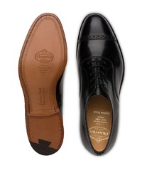 Chaussures richelieu en cuir noires Church's