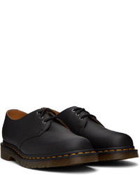 Chaussures richelieu en cuir noires Dr. Martens