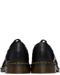 Chaussures richelieu en cuir noires Dr. Martens