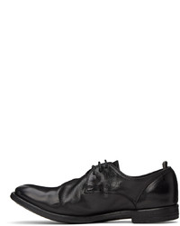 Chaussures richelieu en cuir noires Officine Creative