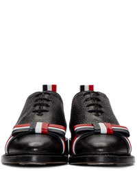 Chaussures richelieu en cuir noires Thom Browne