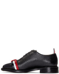 Chaussures richelieu en cuir noires Thom Browne