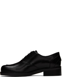 Chaussures richelieu en cuir noires Stefan Cooke