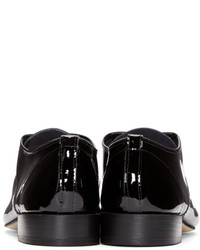 Chaussures richelieu en cuir noires Repetto