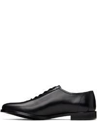 Chaussures richelieu en cuir noires Stefan Cooke