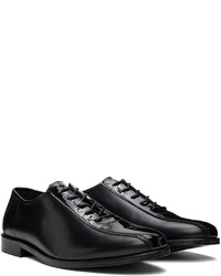 Chaussures richelieu en cuir noires Stefan Cooke