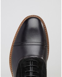 Chaussures richelieu en cuir noires Aldo