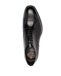 Chaussures richelieu en cuir noires Church's