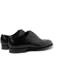 Chaussures richelieu en cuir noires Edward Green