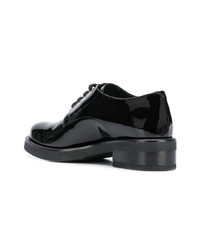 Chaussures richelieu en cuir noires Albano