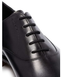 Chaussures richelieu en cuir noires John Lobb