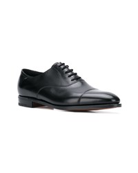 Chaussures richelieu en cuir noires John Lobb