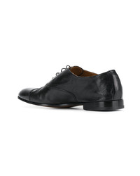 Chaussures richelieu en cuir noires Doucal's