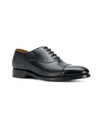 Chaussures richelieu en cuir noires Berwick Shoes