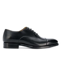 Chaussures richelieu en cuir noires Berwick Shoes