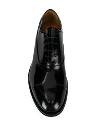 Chaussures richelieu en cuir noires Premiata