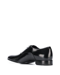 Chaussures richelieu en cuir noires Scarosso