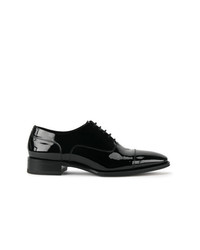 Chaussures richelieu en cuir noires DSQUARED2