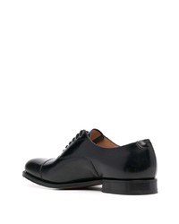 Chaussures richelieu en cuir noires Church's