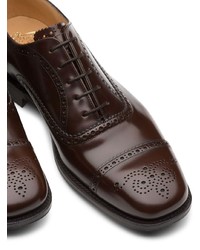 Chaussures richelieu en cuir noires Church's