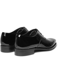 Chaussures richelieu en cuir noires Kingsman