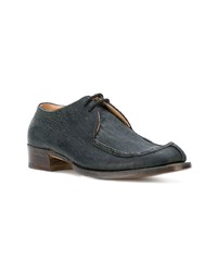 Chaussures richelieu en cuir noires Sebastian Tarek