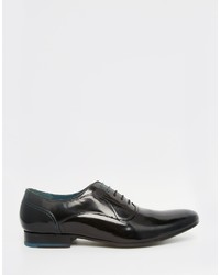 Chaussures richelieu en cuir noires Ted Baker