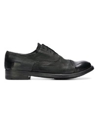 Chaussures richelieu en cuir noires Officine Creative