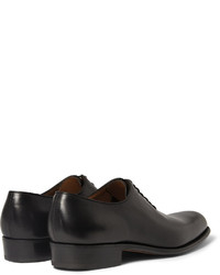 Chaussures richelieu en cuir noires