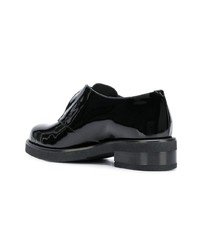 Chaussures richelieu en cuir noires Albano