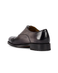 Chaussures richelieu en cuir noires Bally