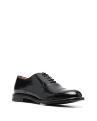 Chaussures richelieu en cuir noires Eleventy