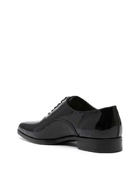 Chaussures richelieu en cuir noires Tod's