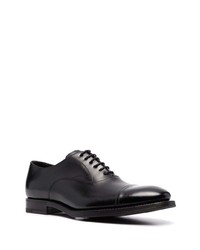 Chaussures richelieu en cuir noires Henderson Baracco