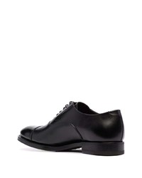 Chaussures richelieu en cuir noires Henderson Baracco